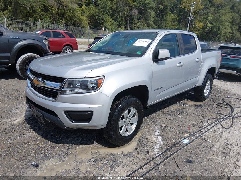 2019 Chevrolet Colorado VIN 1GCGTBENXK1127387 IAAI salvage auction — FRONT END, Salvage (Virginia), sold $5,000 on 2026-10-06 (photo 2)
