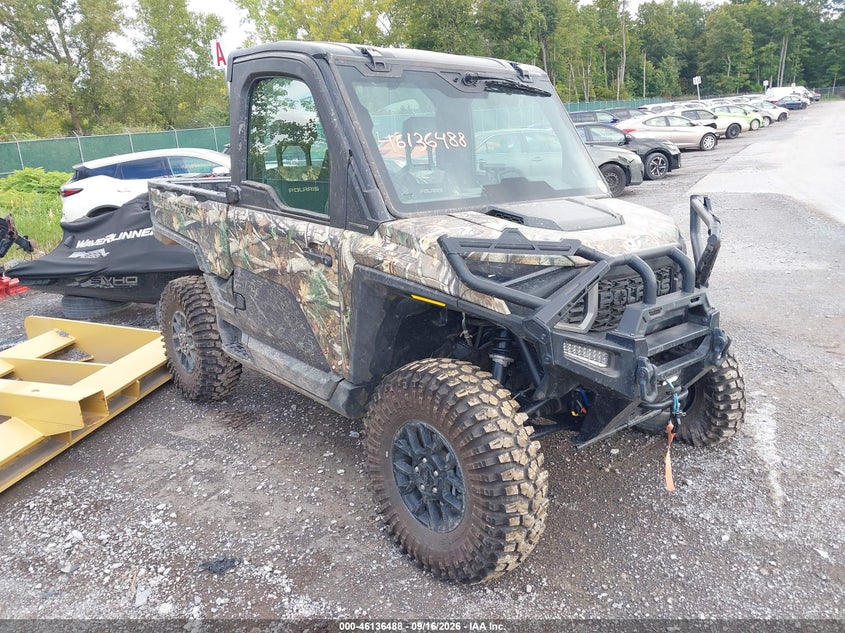 2025 Polaris Ranger VIN 3NSXAW1R6SM131377 — IAAI salvage auction photo