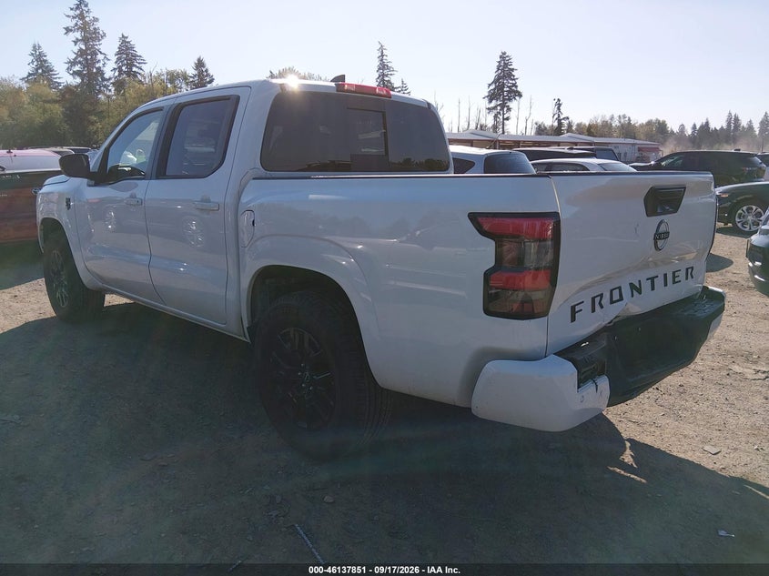 2026 Nissan Navara (frontier) VIN 1N6ED1EJXTN630422 IAAI salvage auction — REAR END, Enterprise Vehicles Clear Only (South Carolina), sold $25,850 on 2026-09-23 (photo 3)