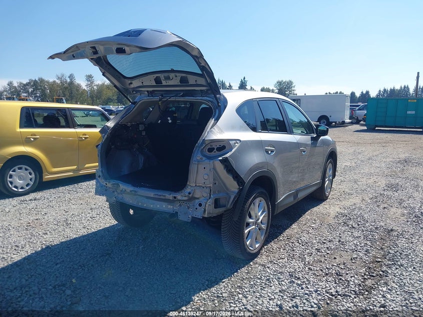 2015 Mazda Cx-5 VIN JM3KE4DY7F0469720 IAAI salvage auction — REAR END, Bill Of Sale (Washington), sold $2,800 on 2026-10-01 (photo 4)