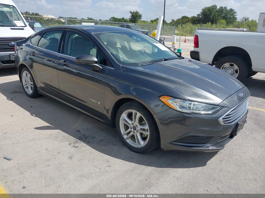 2018 Ford Fusion VIN 3FA6P0UU7JR100414 — IAAI salvage auction photo