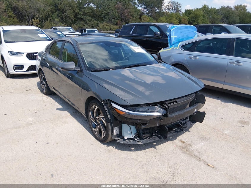 2025 Hyundai Elantra VIN KMHLS4DG2SU030999 — IAAI salvage auction photo