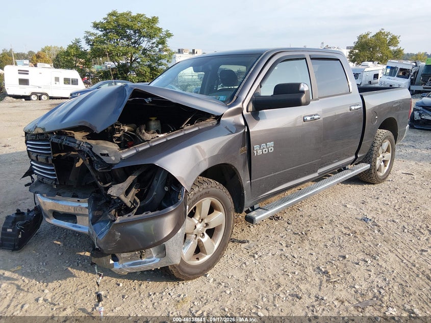 2017 Ram 1500 VIN 1C6RR7LT9HS649041 IAAI salvage auction — FRONT END, Salvage (Pennsylvania), sold $1,950 on 2026-10-01 (photo 2)