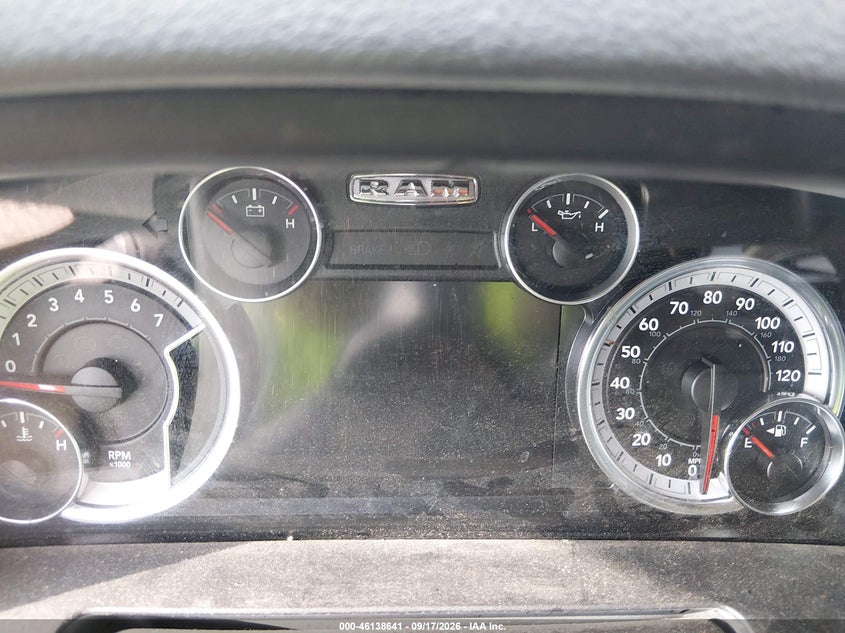 2017 Ram 1500 VIN 1C6RR7LT9HS649041 IAAI salvage auction — FRONT END, Salvage (Pennsylvania), sold $1,950 on 2026-10-01 (photo 7)