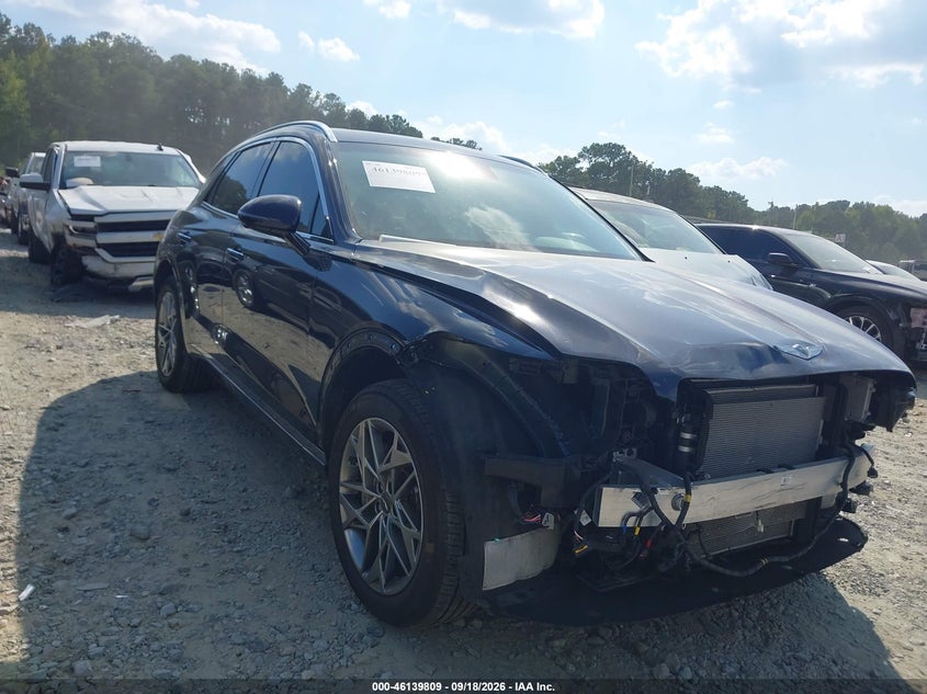 2023 Genesis Gv70 VIN KMUMADTB7PU137262 IAAI salvage auction — FRONT END, Salvage (South Carolina), sold $12,100 on 2026-10-04 (photo 1)