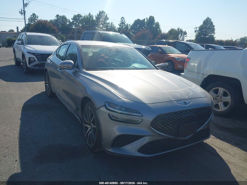 2026 Genesis G70 VIN KMTG14SC3TU168398 — IAAI salvage auction photo