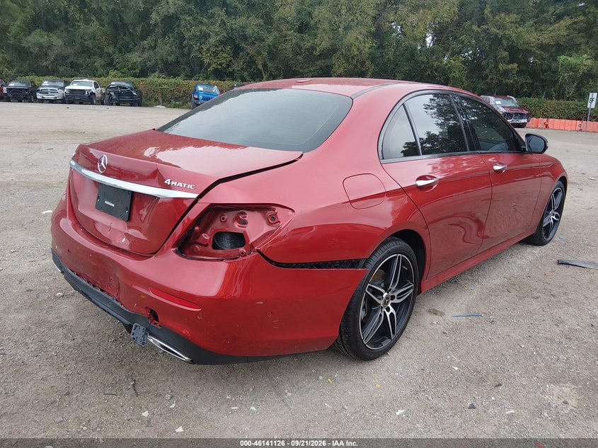 2020 Mercedes-benz E-klasse VIN WDDZF8EB6LA730076 IAAI salvage auction — REAR END, Salvage (Kansas), sold $17,350 on 2026-10-07 (photo 4)