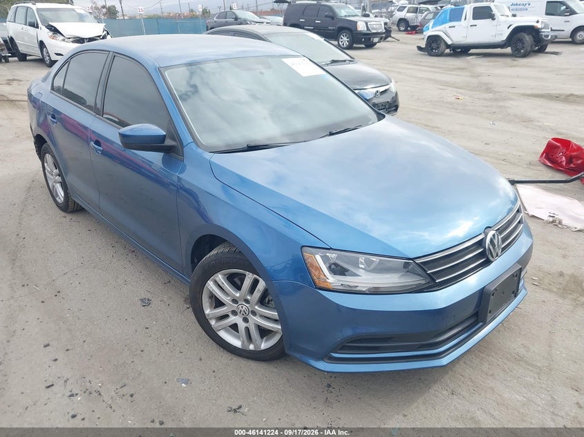 2018 Volkswagen Jetta VIN 3VW2B7AJ3JM251805 IAAI salvage auction — REAR END, Wait Title, sold $3,500 on 2026-10-05 (photo 1)