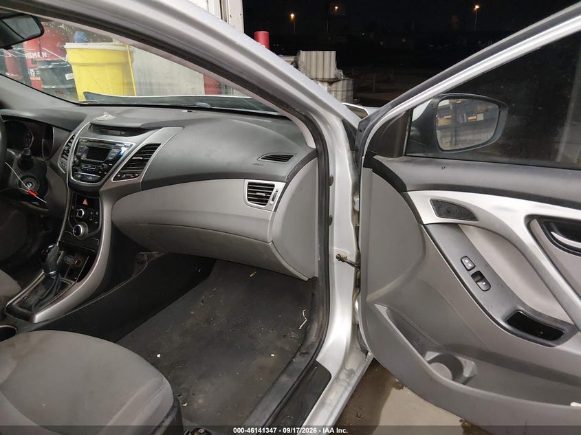 2014 Hyundai Elantra VIN 5NPDH4AE0EH517210 IAAI salvage auction — FRONT END, Salvage (Arizona), sold $25 on 2026-10-04 (photo 5)