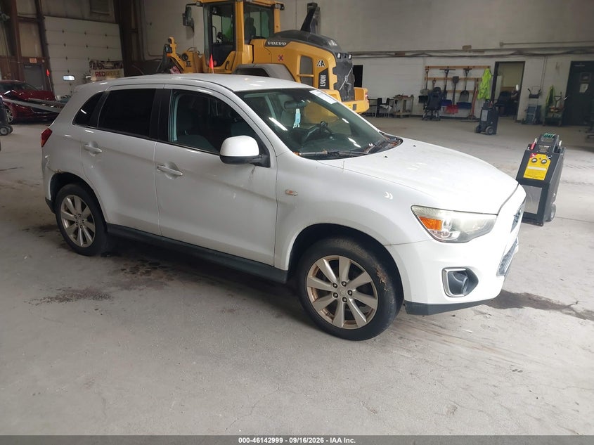 2013 Mitsubishi VIN 4A4AR4AU7DE011002 IAAI salvage auction — NORMAL WEAR, Clear (New York), sold $125 on 2026-09-27 (photo 1)