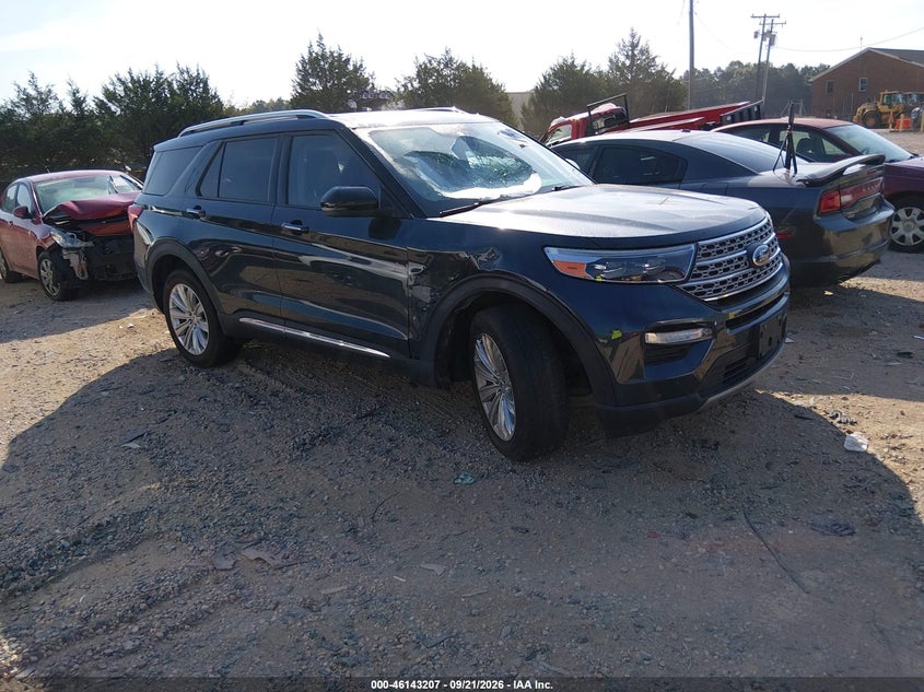 2022 Ford Explorer VIN 1FMSK8FH4NGB35927 — IAAI salvage auction photo