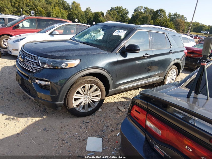 2022 Ford Explorer VIN 1FMSK8FH4NGB35927 IAAI salvage auction — FRONT END, Salvage (North Carolina), sold $12,350 on 2026-10-05 (photo 2)