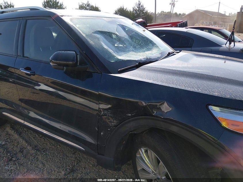 2022 Ford Explorer VIN 1FMSK8FH4NGB35927 IAAI salvage auction — FRONT END, Salvage (North Carolina), sold $12,350 on 2026-10-05 (photo 6)