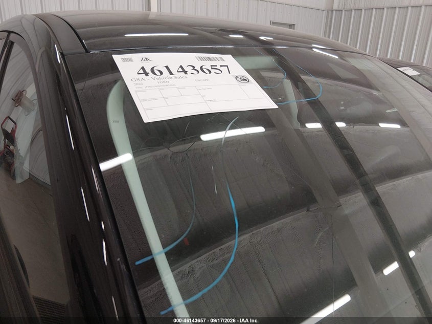 2022 Ford Escape VIN 1FMCU0F63NUB53044 IAAI salvage auction — NORMAL WEAR, SF97 (Oklahoma), sold $10,100 on 2026-10-07 (photo 6)