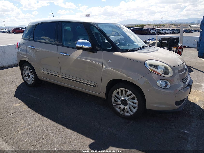 2015 Fiat 500L VIN ZFBCFACHXFZ032187 IAAI salvage auction — NORMAL WEAR, Clear (Nevada), sold $425 on 2026-10-02 (photo 1)