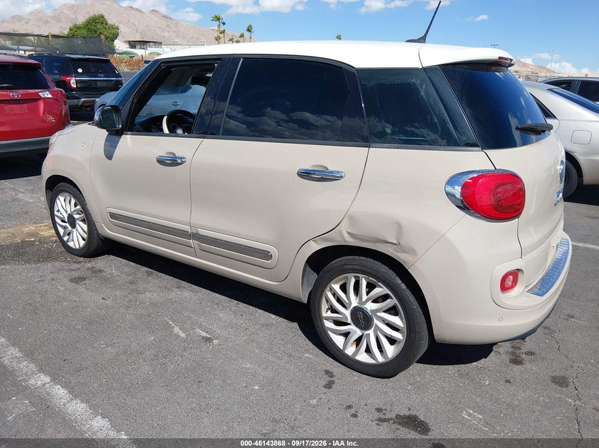 2015 Fiat 500L VIN ZFBCFACHXFZ032187 IAAI salvage auction — NORMAL WEAR, Clear (Nevada), sold $425 on 2026-10-02 (photo 3)