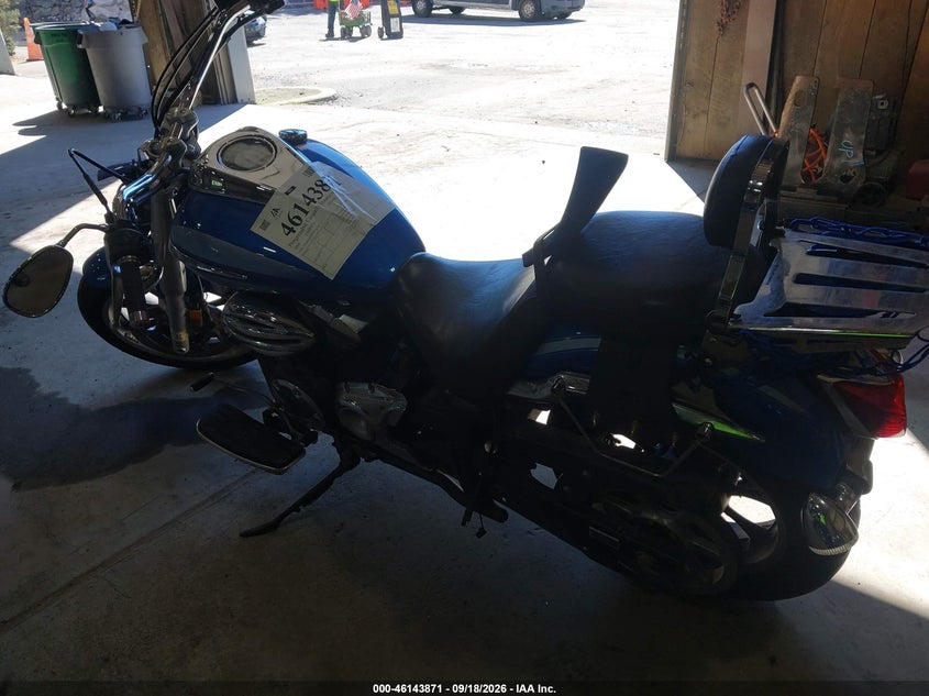 2009 Yamaha Xvs950 VIN JYAVN01E99A004729 IAAI salvage auction — FRONT & REAR, Mv-907A (New York), sold $0 on 2026-10-23 (photo 3)