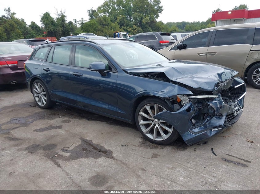 2020 Volvo V60 VIN YV1102EK7L2356040 IAAI salvage auction — FRONT END, Salvage - Greater Than 75% (Maryland), sold $2,200 on 2026-10-03 (photo 1)
