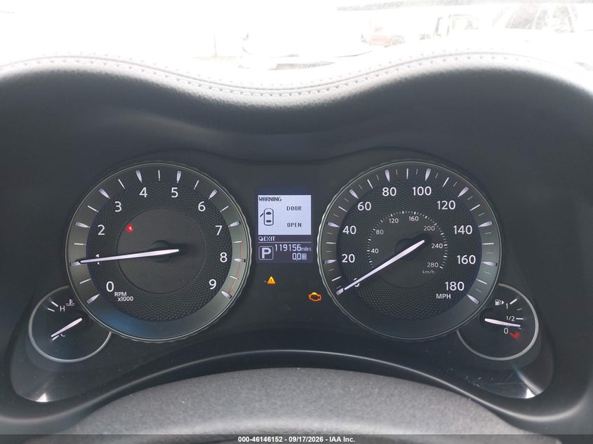 2015 Infiniti Q70 VIN JN1BY1APXFM540964 IAAI salvage auction — UNDERCARRIAGE, Wait Title, sold $3,500 on 2026-09-28 (photo 7)