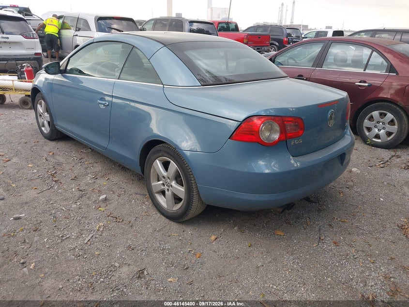 2009 Volkswagen Eos VIN WVWBA71F99V018580 IAAI salvage auction — NORMAL WEAR, Clear (Indiana), sold $375 on 2026-09-25 (photo 3)