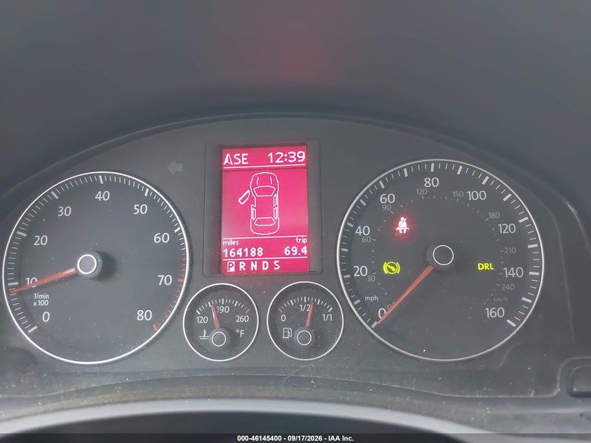 2009 Volkswagen Eos VIN WVWBA71F99V018580 IAAI salvage auction — NORMAL WEAR, Clear (Indiana), sold $375 on 2026-09-25 (photo 7)