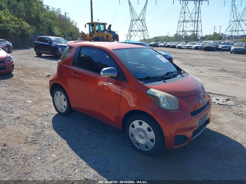 2013 Scion iQ VIN JTNJJXB04DJ023946 IAAI salvage auction — NORMAL WEAR, Clear (Pennsylvania), sold $0 on 2026-09-26 (photo 1)