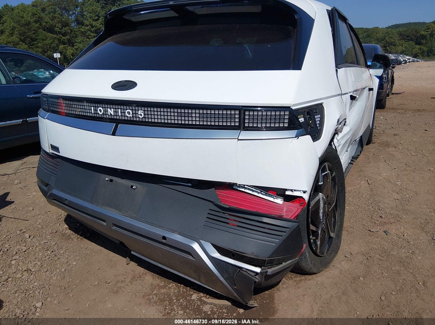 2022 Hyundai Ioniq 5 VIN KM8KN4AE3NU062838 IAAI salvage auction — REAR END, Wait Title, sold $7,900 on 2026-10-16 (photo 6)