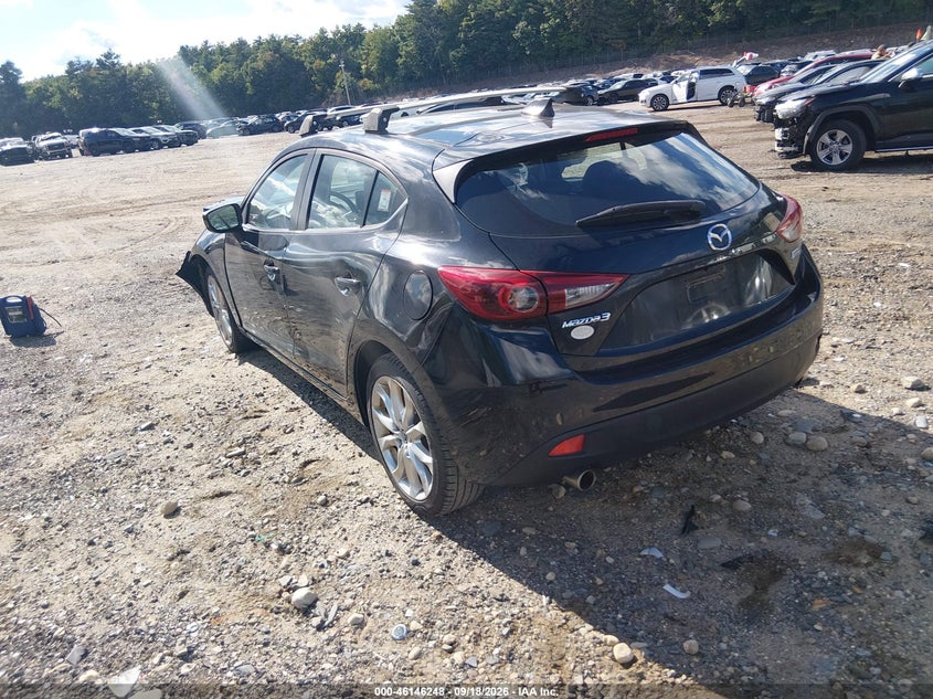 2014 Mazda 3 VIN JM1BM1M30E1216987 IAAI salvage auction — FRONT END, Salvage Title, sold $1,150 on 2026-10-30 (photo 3)