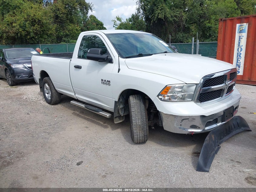 2014 Ram 1500 VIN 3C6JR7DG1EG187690 IAAI salvage auction — FRONT END, Salvage Title, sold $5,500 on 2026-10-10 (photo 1)