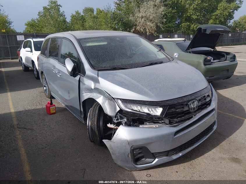 2026 Honda Odyssey VIN 5FNRL6H80TB077579 — IAAI salvage auction photo