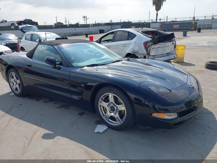 1998 Chevrolet Corvette VIN 1G1YY32G2W5122340 IAAI salvage auction — Normal Wear & Tear, Clear, sold $9,950 on 2026-10-19 (photo 1)