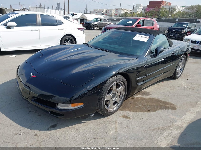1998 Chevrolet Corvette VIN 1G1YY32G2W5122340 IAAI salvage auction — Normal Wear & Tear, Clear, sold $9,950 on 2026-10-19 (photo 2)