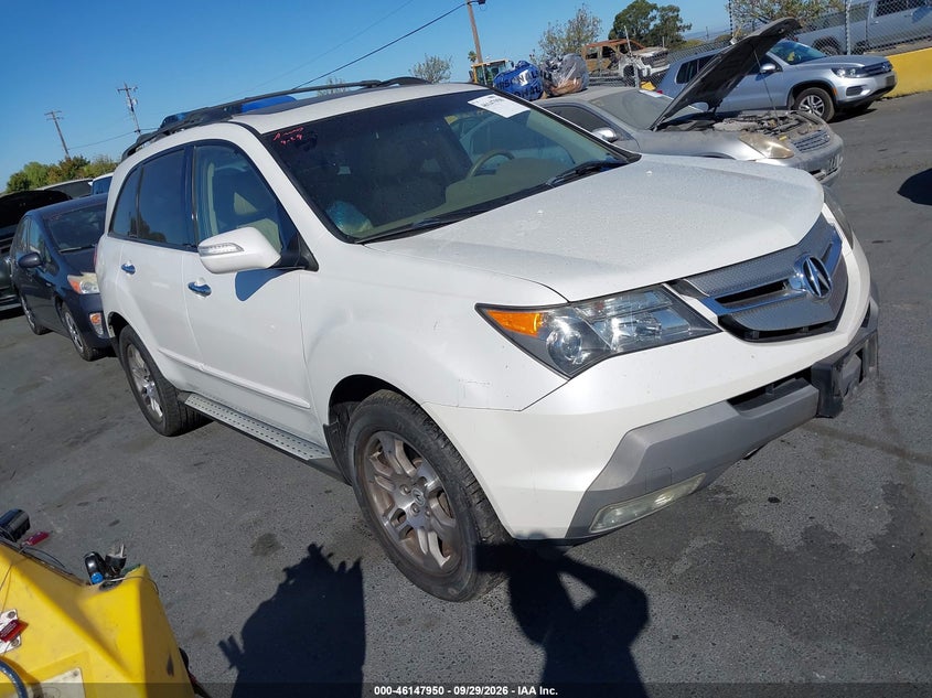 2008 Acura Mdx VIN 2HNYD28358H522660 IAAI salvage auction — NORMAL WEAR, App For Dup Clear (California), sold $0 on 2026-10-10 (photo 1)