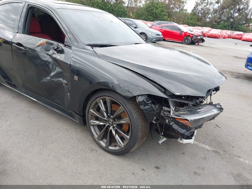 2025 Lexus Is VIN JTHGZ1B20S5083300 IAAI salvage auction — FRONT END, Salvage (California), sold $12,900 on 2026-10-22 (photo 6)