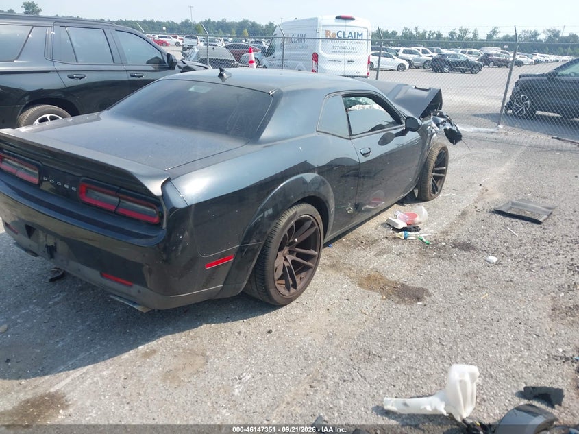 2021 Dodge Challenger VIN 2C3CDZFJ4MH517345 IAAI salvage auction — FRONT END, Nrc Lienholder Repossession Paperwork (Louisiana), sold $6,150 on 2026-10-27 (photo 4)