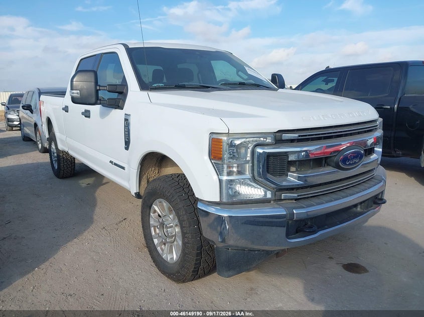 2021 Ford F-250 VIN 1FT7W2BT6MED43811 — IAAI salvage auction photo