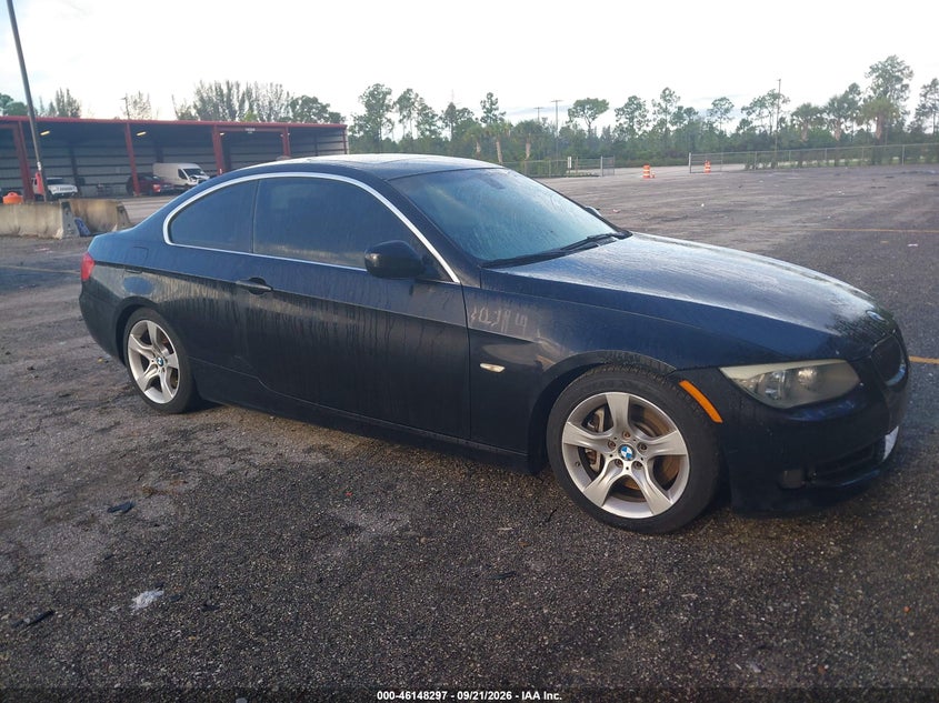 2012 BMW 3er VIN WBAKG7C55CE803184 IAAI salvage auction — Burn Interior, Rebuildable (Florida), sold $925 on 2026-10-07 (photo 1)