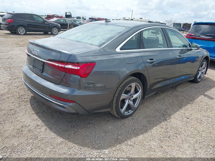 2024 Audi A6 VIN WAUL2BF29RN044622 IAAI salvage auction — ALL OVER, Enterprise Vehicles Clear Only (Texas), sold $21,700 on 2026-09-23 (photo 4)