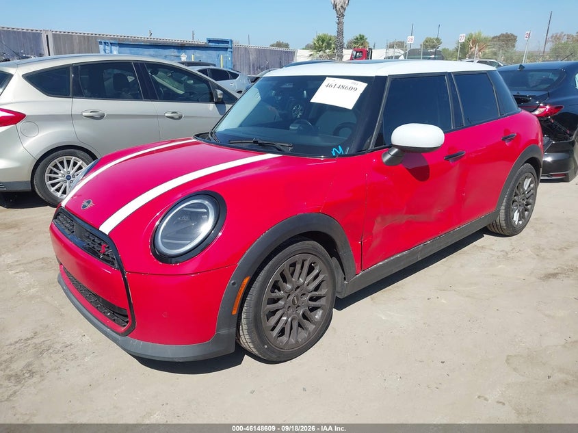 2025 Mini Hardtop VIN WMW53GD06S2W34725 IAAI salvage auction — SIDE, Salvage (California), sold $9,700 on 2026-09-27 (photo 2)