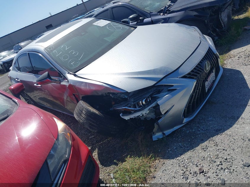 2024 Lexus Es 300h VIN 58ADA1C14RU037457 — IAAI salvage auction photo