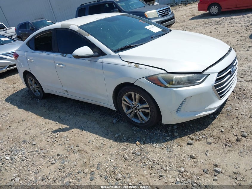 2017 Hyundai Elantra VIN 5NPD74LF5HH155324 IAAI salvage auction — Normal Wear & Tear, Clear, sold $2,075 on 2026-10-15 (photo 1)