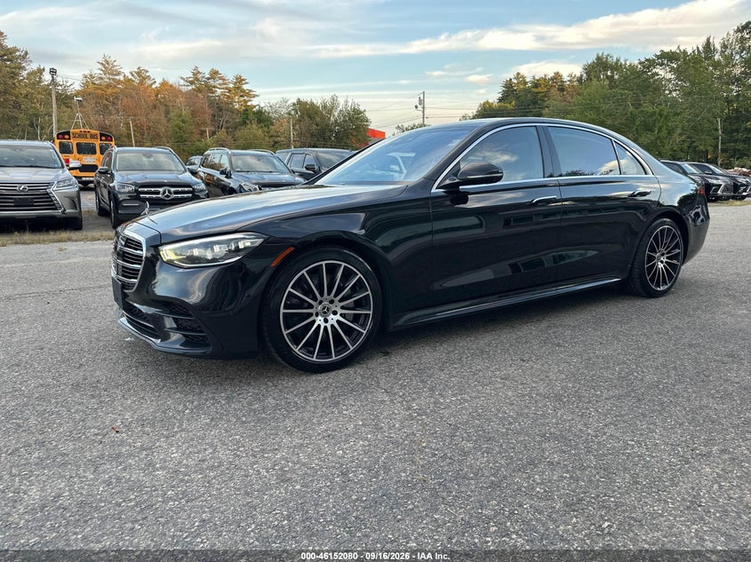 2021 Mercedes-benz S class VIN W1K6G7GB6MA051031 IAAI salvage auction — NORMAL WEAR, Clear (Massachusetts), sold $39,200 on 2026-10-07 (photo 2)