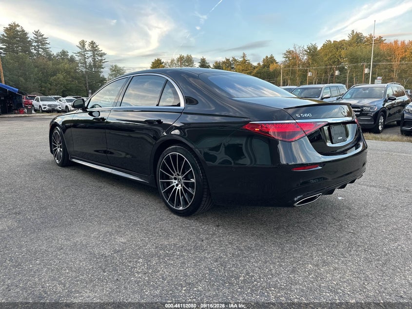 2021 Mercedes-benz S class VIN W1K6G7GB6MA051031 IAAI salvage auction — NORMAL WEAR, Clear (Massachusetts), sold $39,200 on 2026-10-07 (photo 3)
