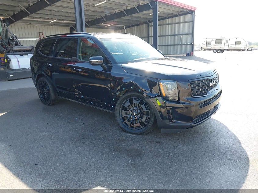 2022 Kia Telluride VIN 5XYP3DHC4NG314845 — IAAI salvage auction photo