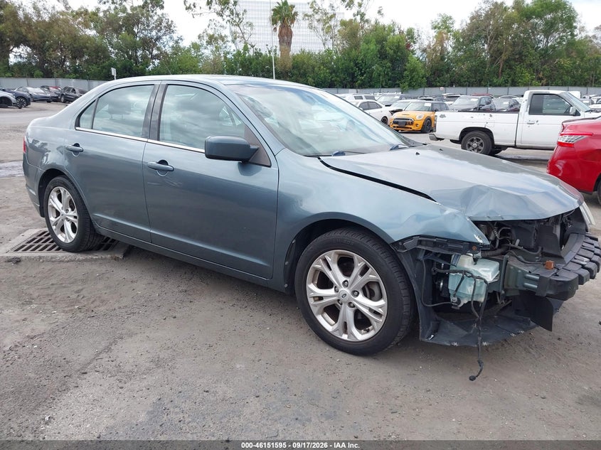2012 Ford Fusion VIN 3FAHP0HG0CR397171 IAAI salvage auction — FRONT END, Wait Title, sold $325 on 2026-09-29 (photo 1)