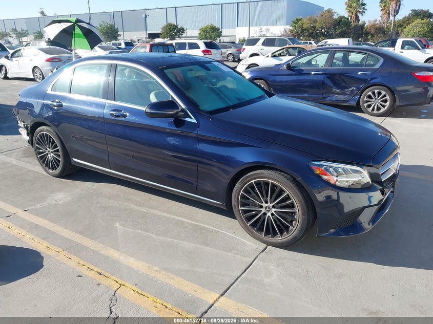 2020 Mercedes-benz C-klasse VIN 55SWF8DBXLU323818 — IAAI salvage auction photo