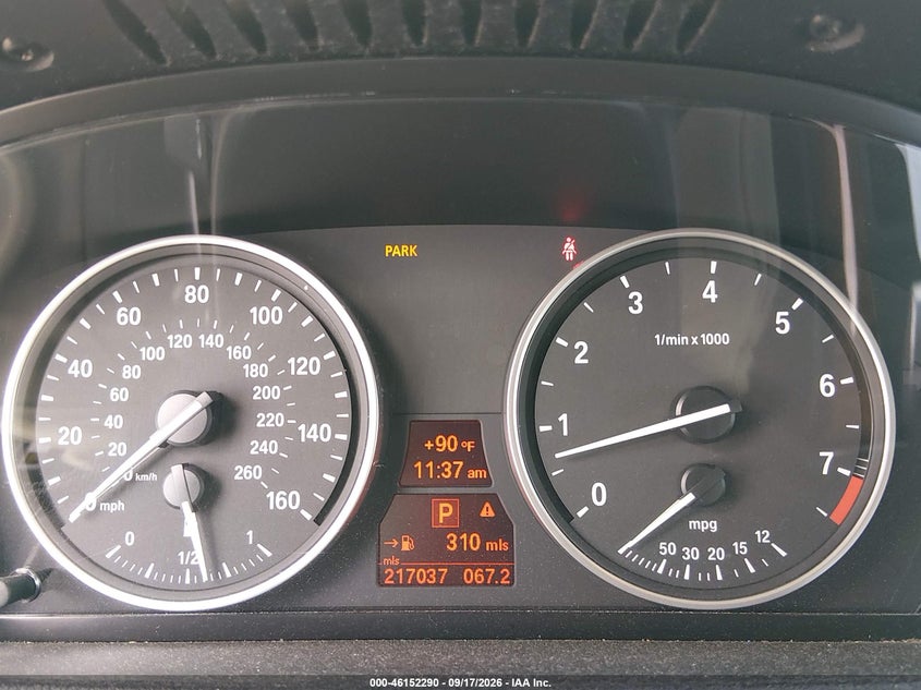 2011 BMW X5 VIN 5UXZV4C5XBL743112 IAAI salvage auction — NORMAL WEAR, Clear (Georgia), sold $0 on 2026-09-28 (photo 7)