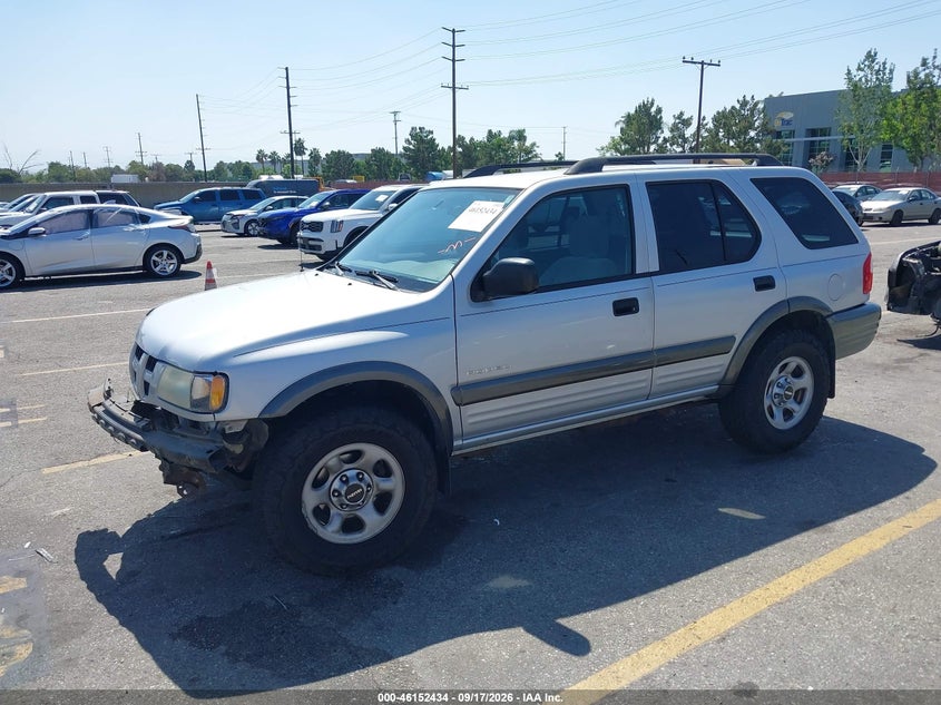 2003 Isuzu Rodeo VIN 4S2CK58W234310388 IAAI salvage auction — FRONT END, Salvage (California), sold $600 on 2026-09-30 (photo 2)