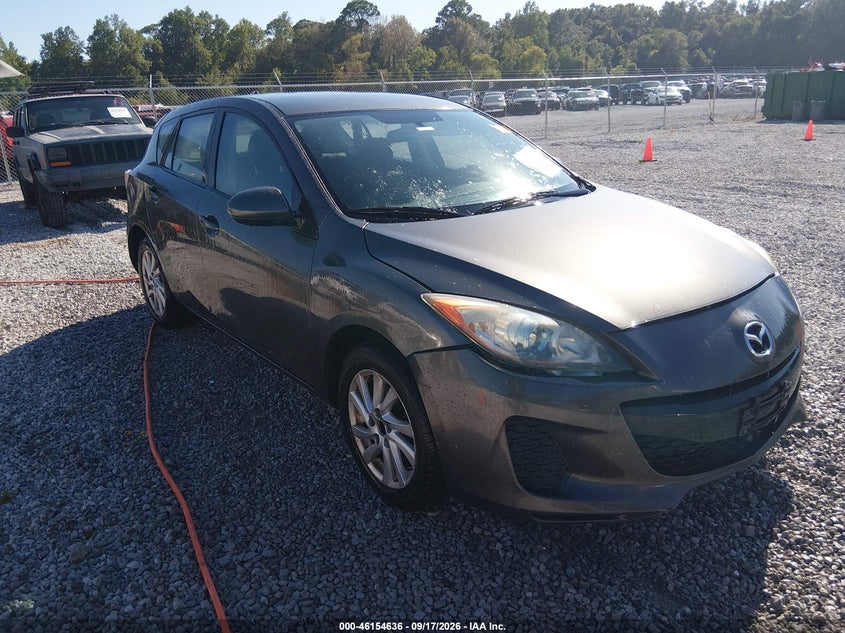 2012 Mazda 3 VIN JM1BL1L76C1656393 IAAI salvage auction — NORMAL WEAR, Clear (Alabama), sold $350 on 2026-10-12 (photo 1)