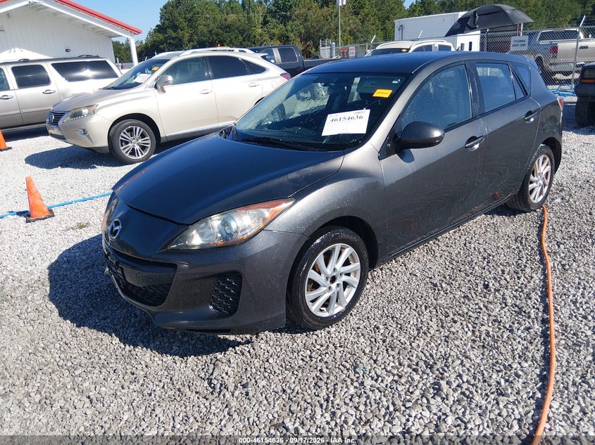 2012 Mazda 3 VIN JM1BL1L76C1656393 IAAI salvage auction — NORMAL WEAR, Clear (Alabama), sold $350 on 2026-10-12 (photo 2)